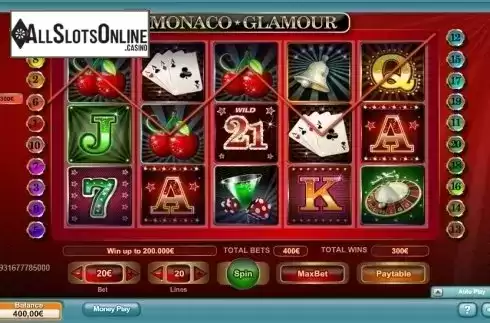 Screen 1. Monaco Glamour from NeoGames