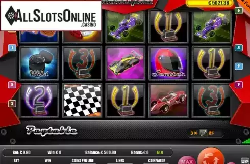 Screen2. Motor Sports (9) from Portomaso Gaming