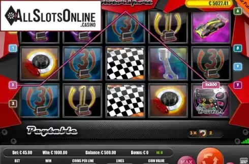Screen3. Motor Sports (9) from Portomaso Gaming
