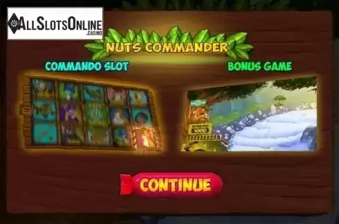Screen 1. Nuts Commander from Spinomenal