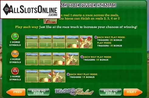 Screen3. Nags to Riches from Ash Gaming