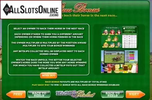 Screen4. Nags to Riches from Ash Gaming
