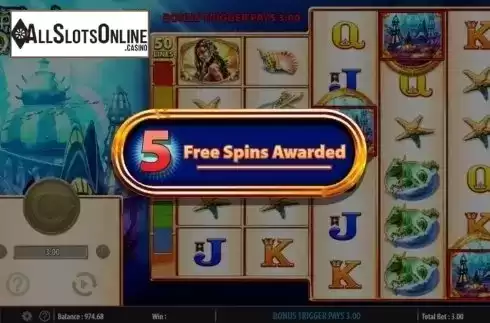 Free Spins. Neptune's Quest from WMS