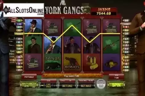Win Screen . New York Gangs from GamesOS