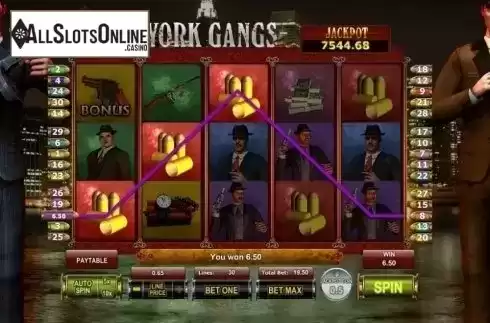 Win Screen 3. New York Gangs from GamesOS