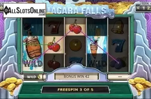 Free Spins 3. Niagara Falls from Northern Lights Gaming