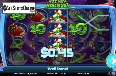 Free Spins 1. Not Now Norman from GamesLab