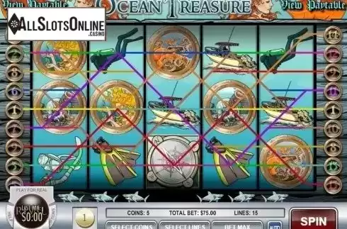 Screen3. Ocean Treasure from Rival Gaming