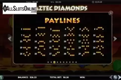 Lines. Aztec Diamonds from GamesLab