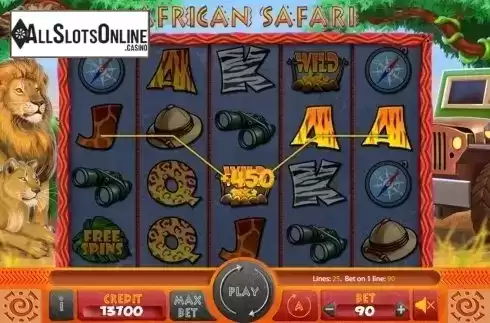 Game workflow 2. African Safari (X Card) from X Card