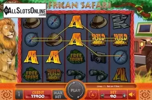 Game workflow 3. African Safari (X Card) from X Card