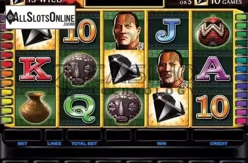 Game Workflow screen. African Spirit (Casino Technology) from Casino Technology
