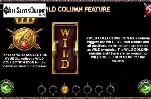 Wild Feature 1. Age of Dragons from Kalamba Games