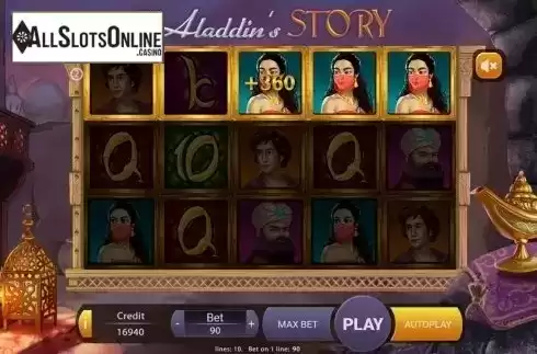 Game workflow 2. Alladins Story from X Play