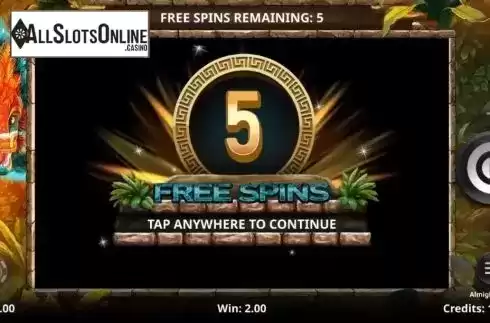 Free Spins 1. Almighty Aztec from SpinPlay Games