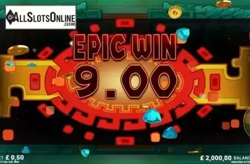 Epic Win Screen. Amazing Aztecs from JustForTheWin