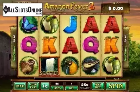 Game Screen. Amazon Fever 2 from GMW