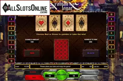 Gamble. Arabian Legacy from Platin Gaming