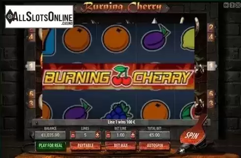 Burning Cherry. Burning Cherry from Viaden Gaming