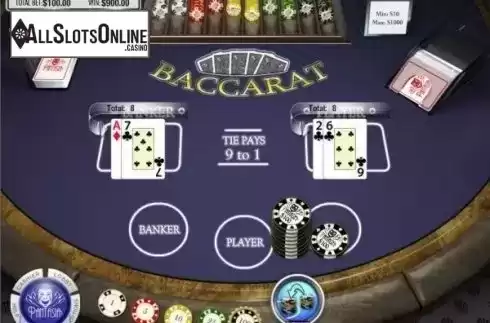 Screen4. Baccarat (Rival) from Rival Gaming