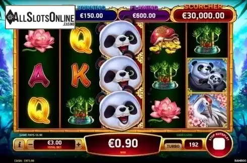 Win Screen 1. Bamboo Fortune from Ruby Play