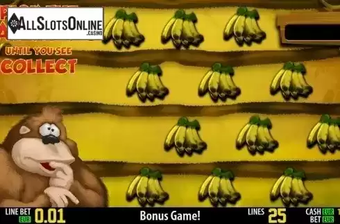 Bonus game. Banana King HD from World Match