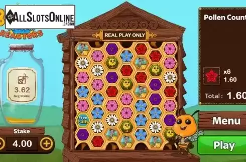 Screen 1. Beehive Bedlam from CORE Gaming