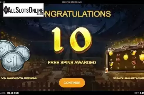 Free Spins 1. Beers on Reels from Kalamba Games
