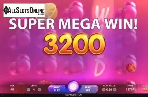 Super Mega Win. Berryburst Max from NetEnt