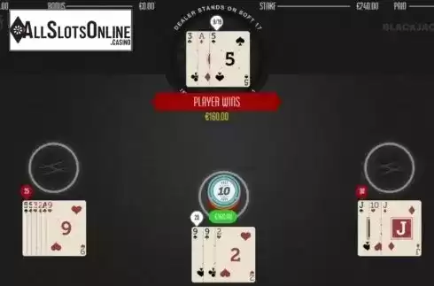 Game Screen 3. Blackjack Plus from Felt