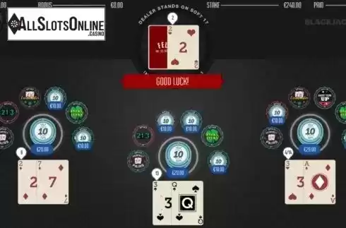 Game Screen 6. Blackjack Plus from Felt