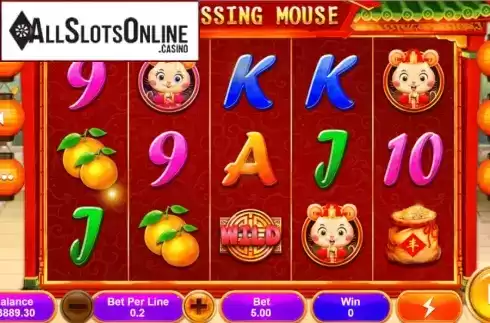 Reel Screen. Blessing Mouse from Triple Profits Games