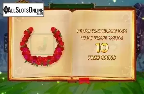 Free spins intro screen. Bookie of Odds from Triple Edge Studios