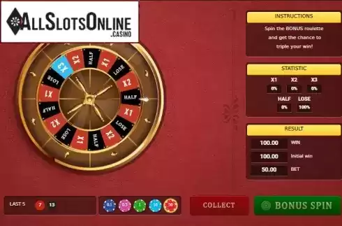 Bonus Game. Bonus Roulette (Smartsoft Gaming) from Smartsoft Gaming