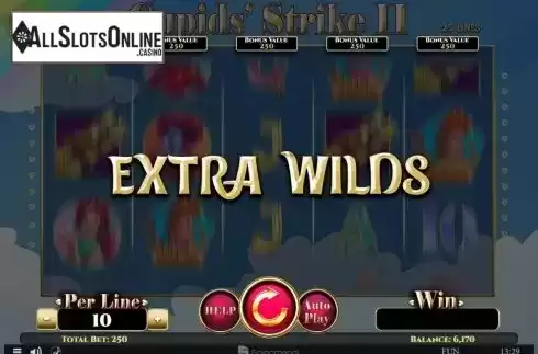 Extra Wilds 1. Cupids Strike 2 from Spinomenal
