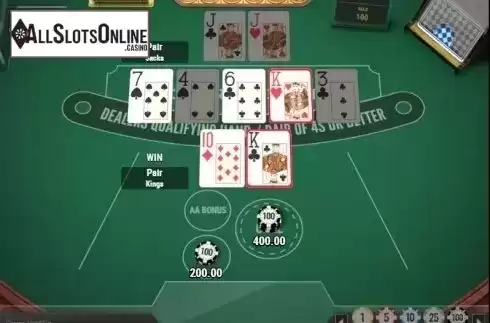 Win Screen. Casino Hold'em (Play'n Go) from Play'n Go