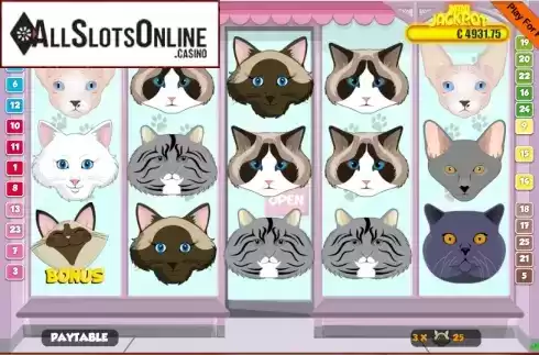 Screen2. Cats (Portomaso) from Portomaso Gaming