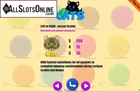 Screen5. Cats (Portomaso) from Portomaso Gaming
