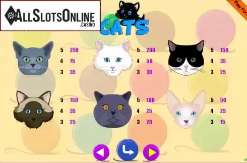 Screen7. Cats (Portomaso) from Portomaso Gaming