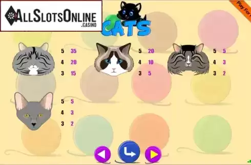 Screen8. Cats (Portomaso) from Portomaso Gaming