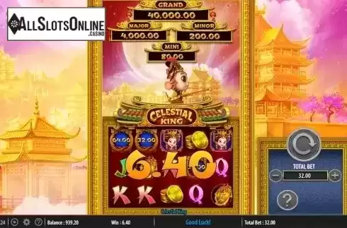 Win screen. Celestial King from SG