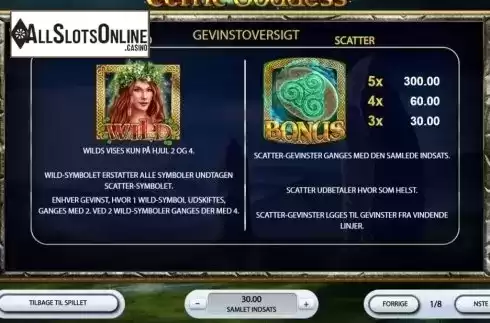 Features. Celtic Goddess from 2by2 Gaming