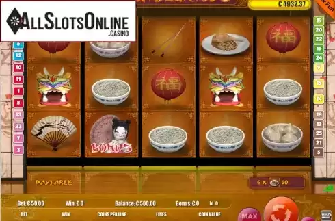 Screen2. ChinaDelicious from Portomaso Gaming