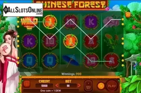 Game workflow . Chinese Forest from X Line