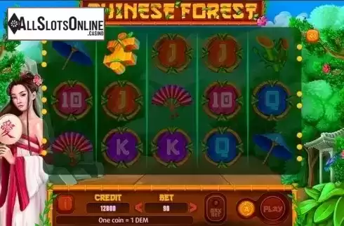 Game workflow 2. Chinese Forest from X Line