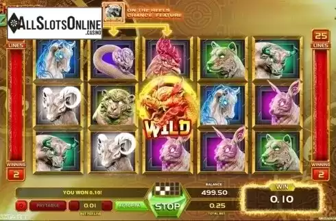 Win Screen . Chinese Zodiac (GameArt) from GameArt