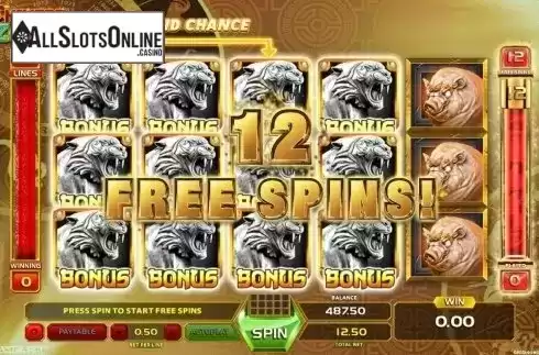 Free Spins Start Screen. Chinese Zodiac (GameArt) from GameArt