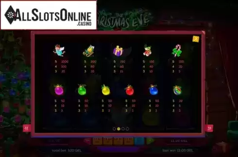 Symbols. Christmas Slot from Smartsoft Gaming