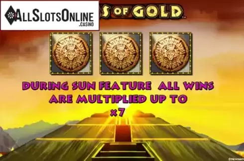 Game Screen. Cities of Gold (Novomatic) from Novomatic