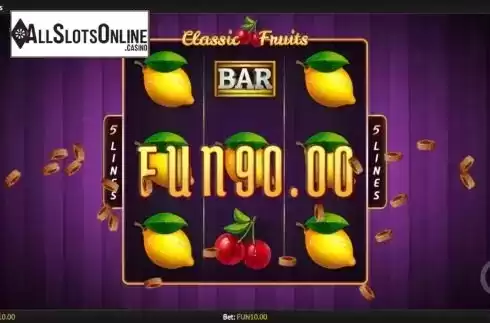 Win Screen 3. Classic Fruits from 1X2gaming